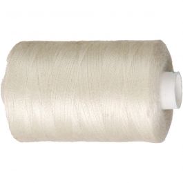 Nähgarn, Naturweiß, 1000 m/ 1 Rolle [HOB-41214]
