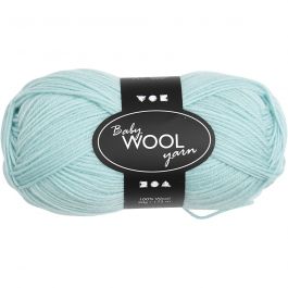 Babywolle, L 172 M, Mintgrün, 50 g/ 1 Knäuel [HOB-41329]