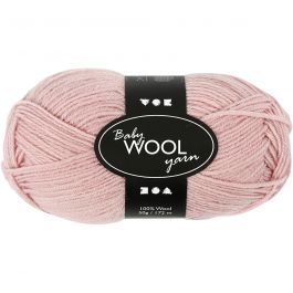Babywolle, L 172 M, Staubrosé, 50 g/ 1 Knäuel [HOB-41351]