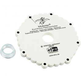 Kumihimo Flechtscheibe, D 16 cm, Dicke 1 cm, 1 Stk [HOB-41590]