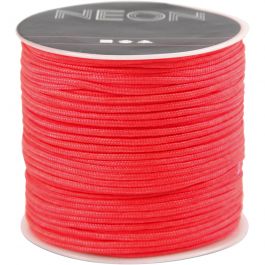 Macramé-Kordel, Lachsfarbig, Dicke 1 mm, 28 m/ 1 Rolle [HOB-417212]