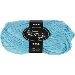 Fantasia Polyacryl Garn, L 80 M, Türkis, 50 g/ 1 Knäuel [HOB-421780]