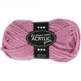 Fantasia Polyacryl-Wolle, L 35 M, Maxi, Rosa, 50 g/ 1 Knäuel [HOB-421871]