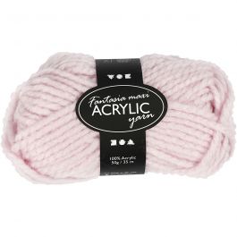 Fantasia Polyacryl-Wolle, L 35 M, Maxi, Rosa, 50 g/ 1 Knäuel [HOB-421879]