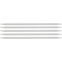 Strumpfstricknadeln, L 20 cm, Größe 6 mm, 1 Set [HOB-42263]