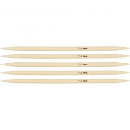 Stricknadeln, L 20 cm, Größe 7 mm, 1 Set [HOB-42264]