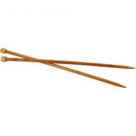 Stricknadeln, L 35 cm, Größe 8 mm, 1 Paar [HOB-42290]