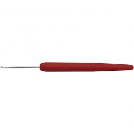 Häkelnadeln, Nr. 2, L 13,3 cm, Größe 2 mm, Rot, 1 Stk [HOB-42380]