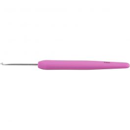 Häkelnadeln, Nr. 2,5, L 13,3 cm, Größe 2,5 mm, Rosa, 1 Stk [HOB-42381]