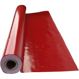 Wachstuch-Tischdecke, B 140 cm, Rot, 1lfm/ 1 lfm [HOB-805535]