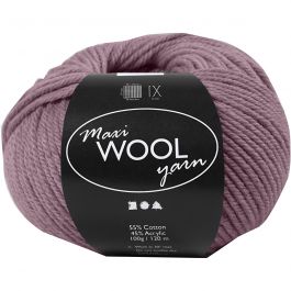 Wolle, L 125 M, Lavendel, 100 g/ 1 Knäuel [HOB-447408]