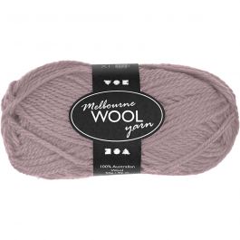 Melbourne Wool Yarn, L 92 M, Helllila, 50 g/ 1 Knäuel [HOB-44779]