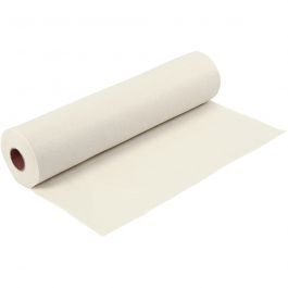 Bastelfilz, B 45 cm, Dicke 1,5 mm, 180-200 g, Naturweiß, 5 m/ 1 Rolle [HOB-45003]