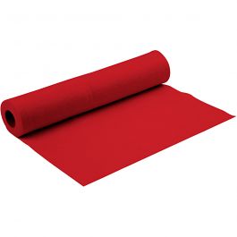 Bastelfilz, B 90 cm, Dicke 1,5 mm, Rot, 5 m/ 1 Rolle [HOB-45027]