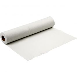 Bastelfilz, B 90 cm, Dicke 1,5 mm, Weiß, 5 m/ 1 Rolle [HOB-45031]