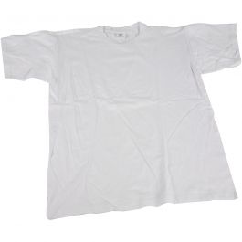 T-Shirts, B 60 cm, Größe XX-large, Rundhalsausschnitt, 145 g, Weiß, 1 Stk [HOB-47218]