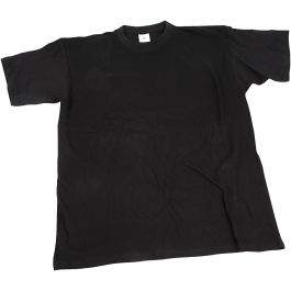 T-Shirts, B 40 cm, Größe 7-8 Jahre, Rundhalsausschnitt, 145 g, Schwarz, 1 Stk [HOB-47222]