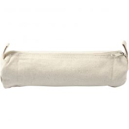 Mäppchen, L 20 cm, D 6 cm, 300 g, Hellnatur, 1 Stk [HOB-499070]