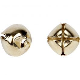 Schellen, D 8+10+13 mm, Gold, 18sort./ 1 Pck [HOB-500100]