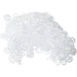 Haarlocken, Weiß, 15 g/ 1 Pck [HOB-50050]