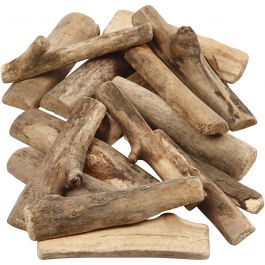 Holzstücke - Sortiment, L 6-14 cm, Dicke 15 mm, 610 g/ 1 Pck [HOB-502230]