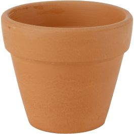 Blumentopf, H 8 cm, D 9 cm, 24 Stk/ 1 Pck [HOB-50651]
