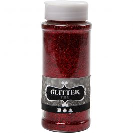 Glitter, Rot, 110 g/ 1 Dose [HOB-51261]