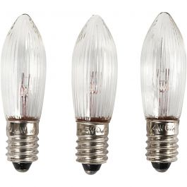 LED-Lämpchen, H 45 mm, D 15 mm, 3 Stk/ 1 Pck [HOB-52371]