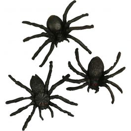 Spinnen, Größe 4 cm, 60 Stk/ 1 Pck [HOB-52512]