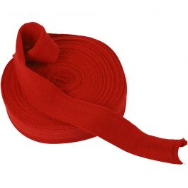 Strickschlauch, B 40 mm, Weihnachtsrot, 10 m/ 1 Rolle [HOB-53041]