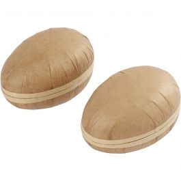 Zweiteilige Eier, L 12 cm, 2 Stk/ 1 Pck [HOB-54175]