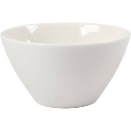 Müslischale, H 7 cm, D 12,5 cm, Weiß, 20 Stk/ 1 Pck [HOB-55584]