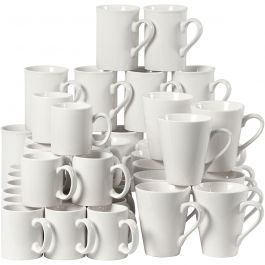 Becher, H 7-10 cm, Weiß, 48 Stk/ 1 Pck [HOB-55601]