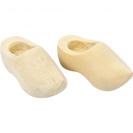 Niederländische Holzschuhe, L 40 mm, 2 Paar/ 1 Pck [HOB-561043]