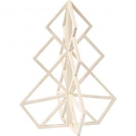 Weihnachtsbaum, H 40 cm, B 32 cm, 1 Stk [HOB-56174]