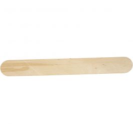 Eisstiele, L 20 cm, B 25 mm, Natur, 15 Stk/ 1 Pck [HOB-563061]