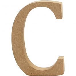 Buchstabe, C, H 13 cm, Dicke 2 cm, 1 Stk [HOB-56312]