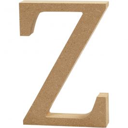 Buchstabe, Z, H 13 cm, Dicke 2 cm, 1 Stk [HOB-56335]