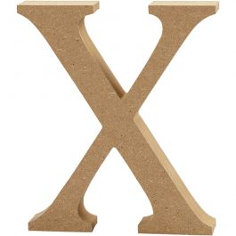 Buchstabe, X, H 8 cm, Dicke 1,5 cm, 1 Stk [HOB-56383]
