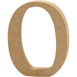 Zahl, 0, H 8 cm, Dicke 1,5 cm, 1 Stk [HOB-56391]