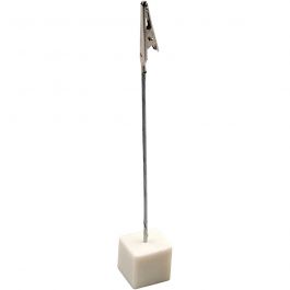 Krokodilklemme mit Sockel, H 15 cm, Größe 2x2x2 cm, 5 Stk/ 1 Pck [HOB-564961]