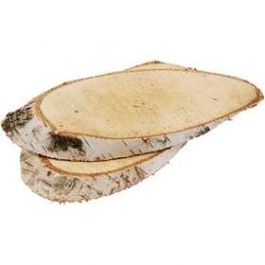 Holzscheiben ca. 15x9x0.15cm (7 Stück) [HOB567030]
