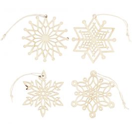 Anhänger, D 7 cm, Dicke 0,3 cm, 8 Stk/ 1 Pck [HOB-568090]