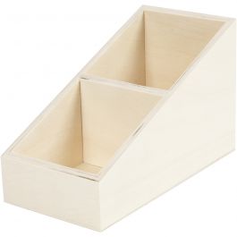 Aufbewahrungskiste, H 12 (4) cm, T 19,5 cm, B 10 cm, 1 Stk [HOB-56813]