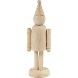 Holzfigur, H 13 cm, 1 Stk [HOB-56818]