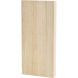 Holztafel, Größe 20,6x9,6 cm, Dicke 20 mm, 1 Stk [HOB-57681]