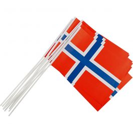 Partyflagge, Größe 20x25 cm, 10 Stk/ 1 Pck [HOB-59130]