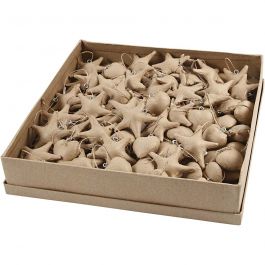 Weihnachts-Sortiment, Größe 5+8 cm, 120 Stk/ 1 Pck [HOB-59235]
