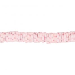 Tonperlen, D 5-6 mm, Lochgröße 2 mm, Rosa, 145 Stk/ 1 Pck [HOB-61007]