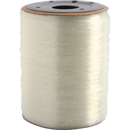 Elastische Schnur, rund, Dicke 0,8 mm, 1000 m/ 1 Rolle [HOB-61543]